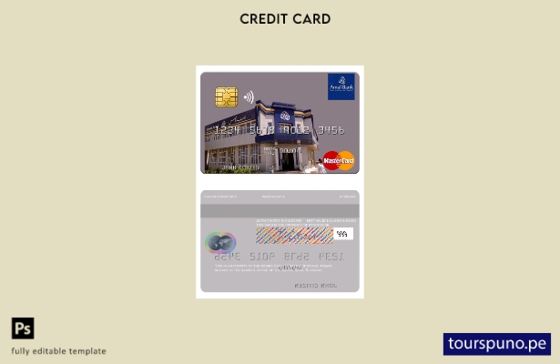 lista para imprimir la plantilla mastercard de Somalia Amal Bank